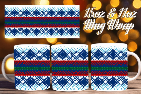 3D Embroidery Magic Ugly Sweater Mug Review
