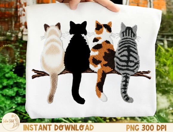 Cat Embroidery PNG: A Designer's Review for Boutique Sweatshirts