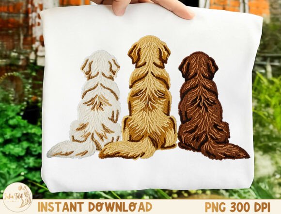 Golden Retriever Embroidery PNG: A Designer's Review