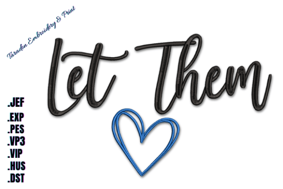 Let Them: An Embroidery Designer's Review for Handmade Gifts