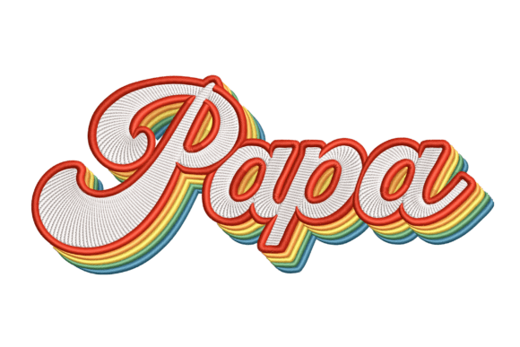 Retro Papa: A Seasonal Embroidery Design Worth Stitching